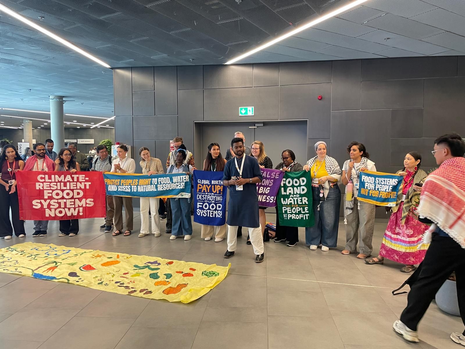 YOUNGO Food & Agriculture members at an SB62 advocacy action