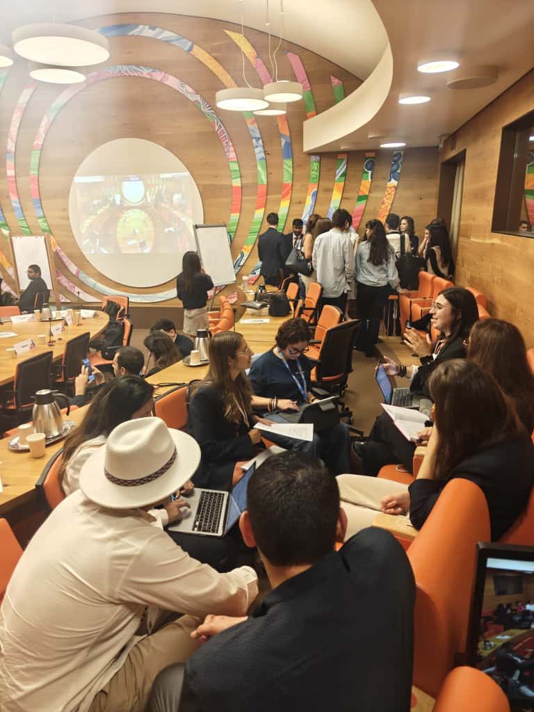 YOUNGO Food & Agriculture members at the World Food Forum