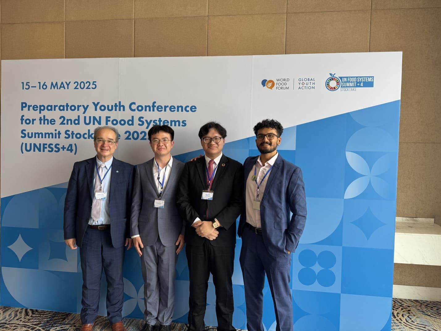 YOUNGO Food & Agriculture delegation at the UN Food Systems Summit