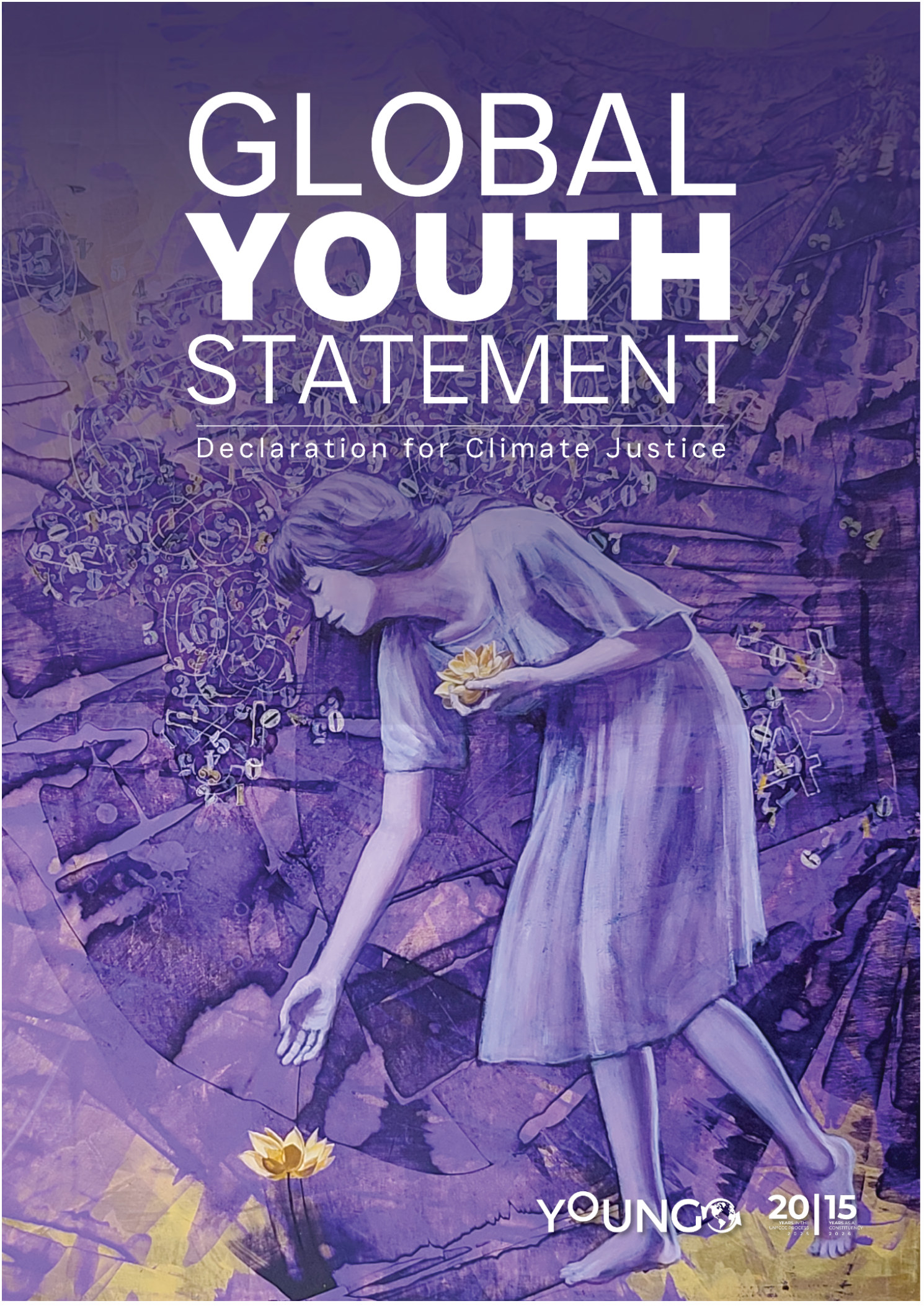 Cover of the YOUNGO Global Youth Statement 2025