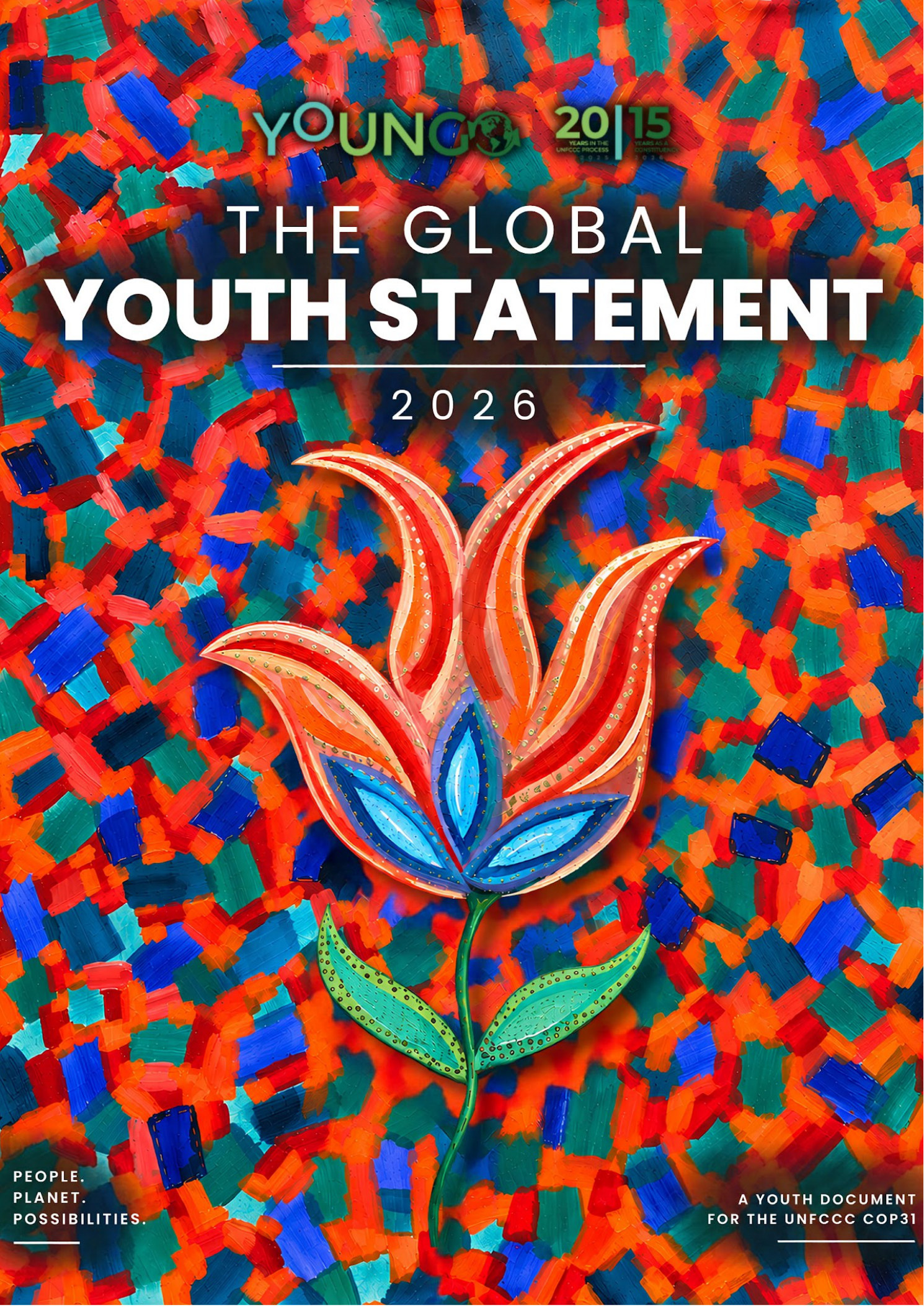 Cover of the Global Youth Statement 2026: Food & Agriculture